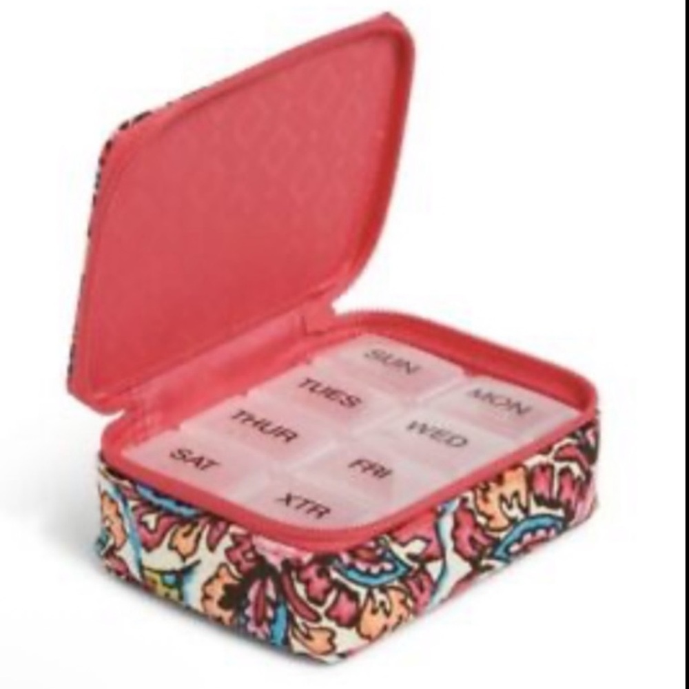 VERA BRADLEY SUNBURST FLORAL PILL CASE
